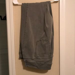 Torrid olive green jeggings